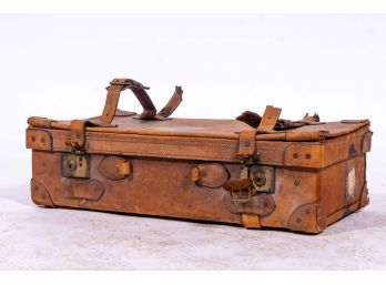 Leather Steamer Trunk