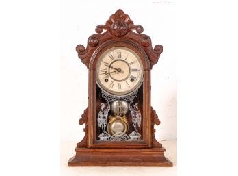 William L. Gilbert Clock Co. Of Winsted, CT Nineteenth Century ' Medea' Mantel Clock