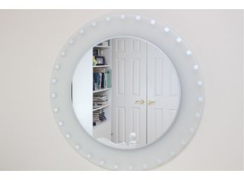 Becker Design Inc. Frosted Wall Mirror