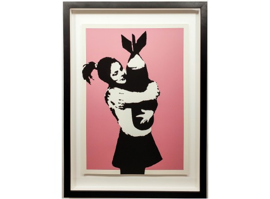 Banksy - Bomb Hugger -  Fine Art Print On Thick 310 GSM Archival Paper