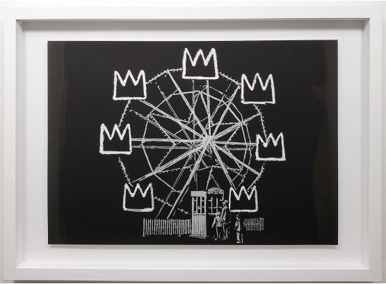 Banksy - Banksquiat - Premium Museum Quality Print