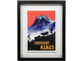 Carl Moos - Chocolat Klaus Mountains Switzerland, 1910 - Giclee Print