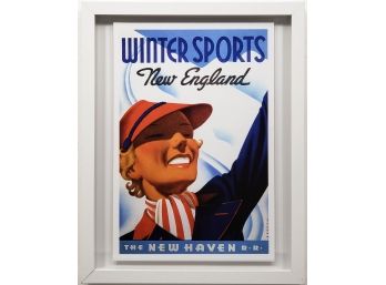 Color Bakery - Winter Sports - New England - Fine Art Giclee Print