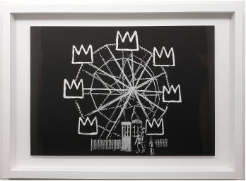 Banksy - Banksquiat - Premium Museum Quality Print
