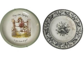 Pair Of Collectible Plates