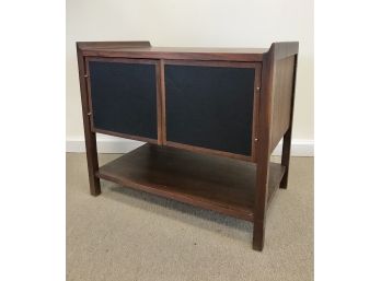 Mid Century Modern Jack Cartwright For Founders 2 Door Side Table