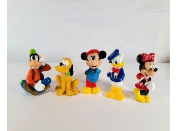 Mickey Mouse And Friends Squeeze Toy Character Set - From Disney Parks