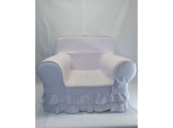 Pottery Barn Kids Anywhere Chairs With Brand New Lavender Slipcover