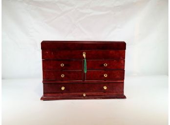 Jewelry Box Chest With Mirror