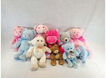 Expecting A Bundle Of Joy?  Variety Of Plush Stuffed Animals -Perfect For A Baby Gift!