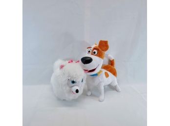 The Secret Life Of Pets Talking Plush Gidget And Max Characters
