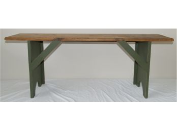 Hand Painted Country-style Bench