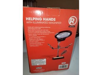 Helping Hands Illuminated Magnifier - New In Box