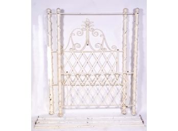 Scrolled Iron Bed Frame