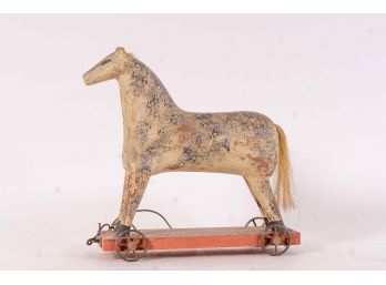Antique Horse Pull-along Toy