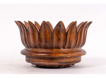 Carved Wood Centerpiece