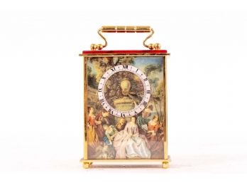 IMHOF Swiss Brass Carriage Clock