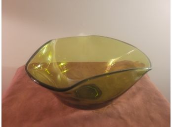 Beautiful Green Decorative Bowl