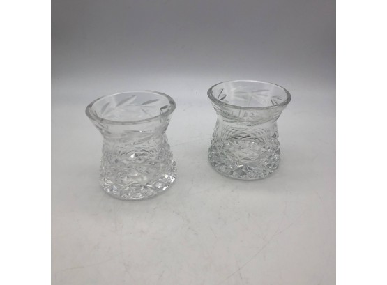 Vintage Waterford Crystal Cups, 2 Pieces
