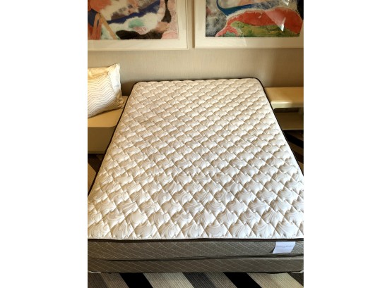 Hamdon And Rhodes Queen Sized Mattress, Box Spring And Frame