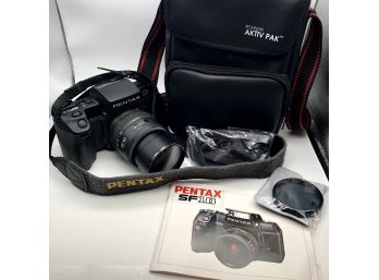 PENTAX SF10 35mm Camera With Takumar F ZOOM Lens 1:3.5-4.5 28-80mm