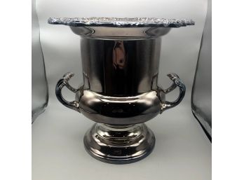 Vintage FB Rogers Silver Plate Ice Bucket, 9 3/4'