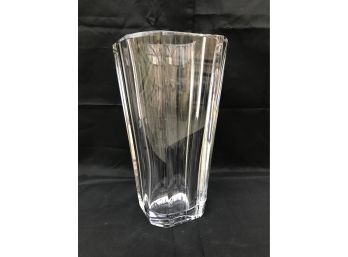 Vintage Baccarat Crystal Vase 10'
