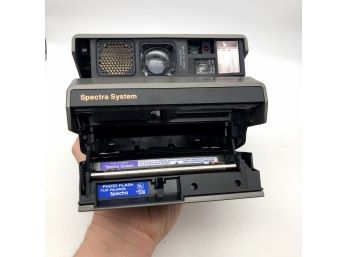 Polaroid Spectra System Instant Film Camera W/Quintic Lens Circa 1986