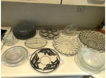 Vintage Glass Ware Lot, 26 Pieces