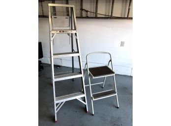 Lot Of 2 Ladders