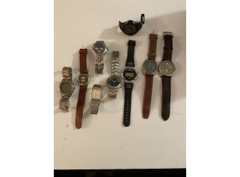 Lot Of 9 Wrist Watches