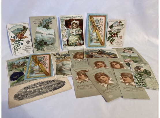 Vintage/Antique Sewing Machine Cards