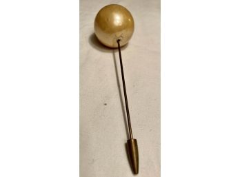 Large Topped Stick Pin