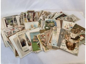 Large Lot Of Assorted Vintage/antique Business Cards