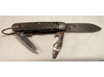 Vintage Imperial Folding Pocket Knife 3 Blades Providence RI