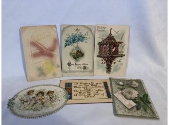 Vintage/Antique Birthday Cards And Post Cards