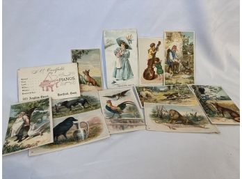 Vintage Piano Cards