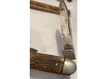 Jonathan Crookes Pocket Knife Sheffield England Rare