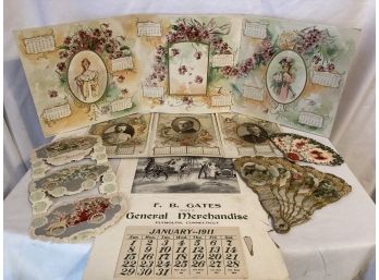 Stunning Antique Calendars