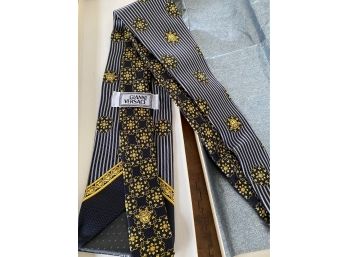 New Gianni Versace Tie In Original Box