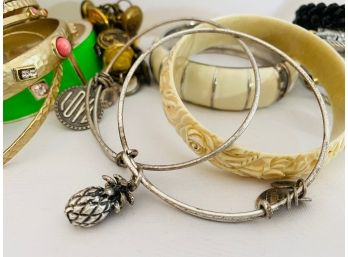 Collection Of Costume Jewelry - Bracelets
