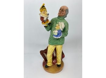 Royal Doulton Porcelain Figurine: HN 2765 'Punch And Judy Man',  England