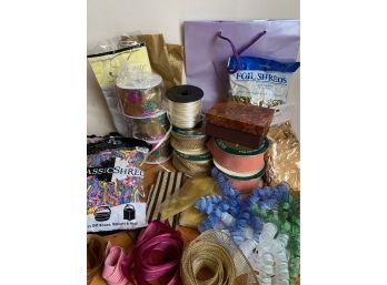 Ribbon, Gift Wrap & Gift Bags, Mostly New