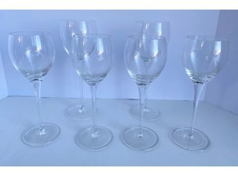 6 Rosenthal Wine Glasses, 2 Different Sizes