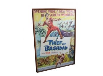 Vintage Framed Poster, Thief Of Baghdad