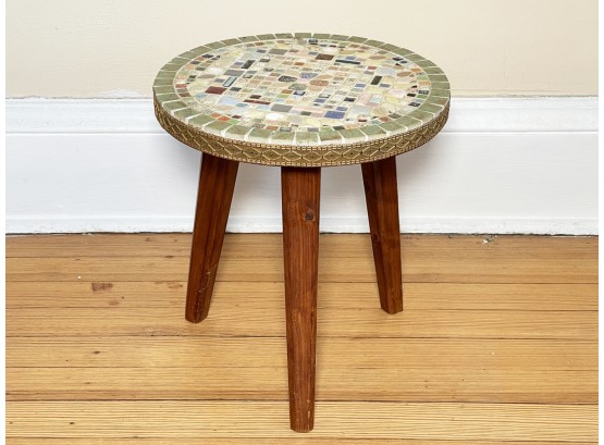 A Mid Century Mosaic Cocktail Table