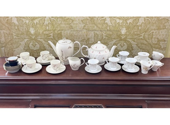 A Vintage Demitasse Tea And Coffee Collection
