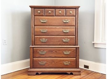 An Oak Chest Of Drawers By Mohawk Furniture 1 Of 2