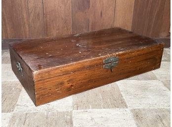 A Vintage Cedar Dress Box