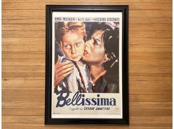 A Retro Film Poster, Bellissima / Anna Magnani